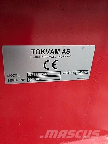 Tokvam 262 monster. Snow throwers