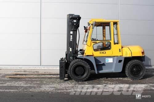TCM FD 80-9 Diesel trucks