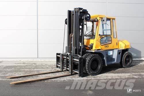 TCM FD 80-9 Diesel trucks
