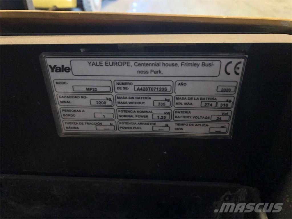 Yale MP22 Material Handling - Others