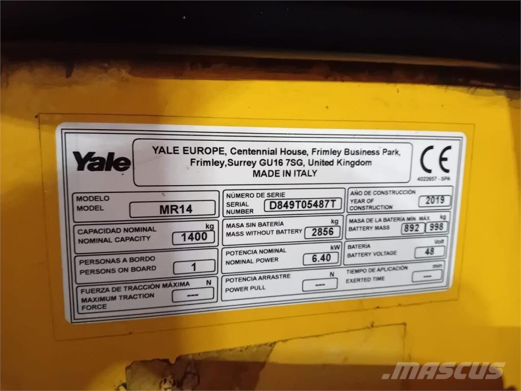 Yale MR14 Material Handling - Others