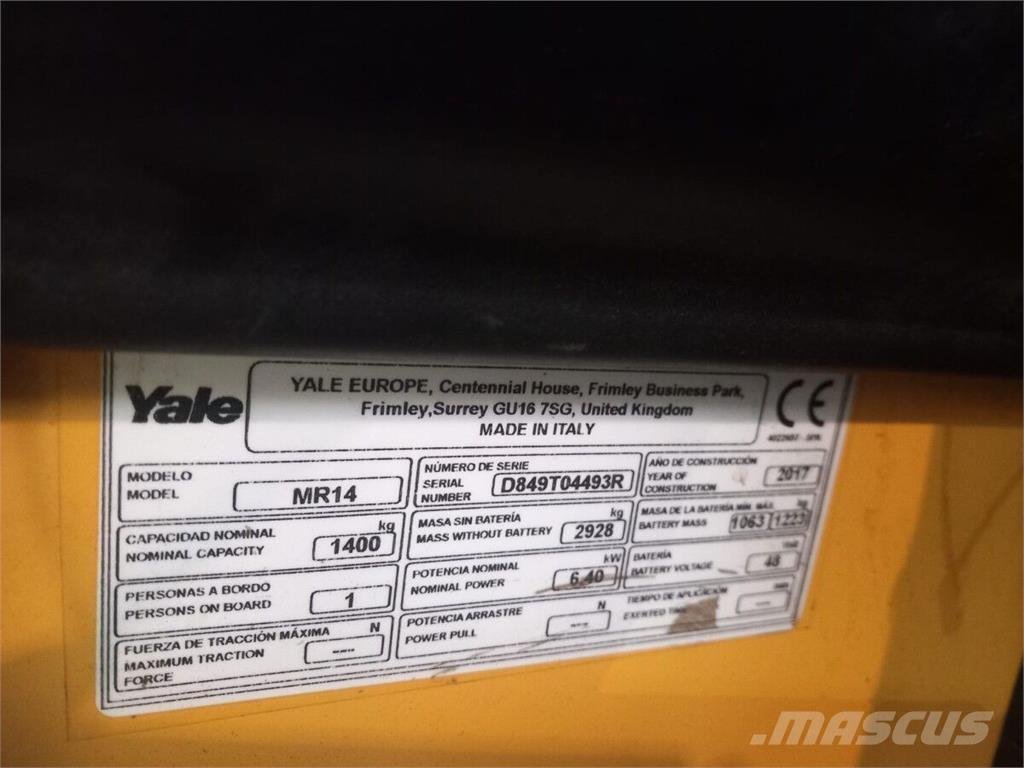 Yale MR14 Material Handling - Others