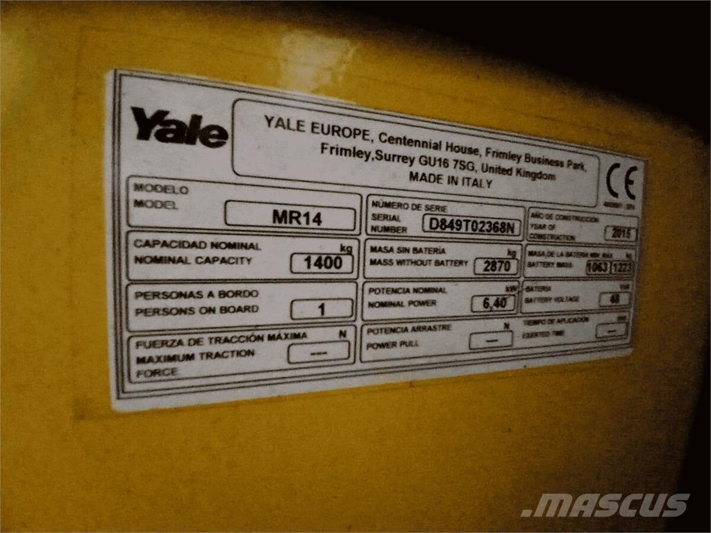 Yale MR14 Material Handling - Others
