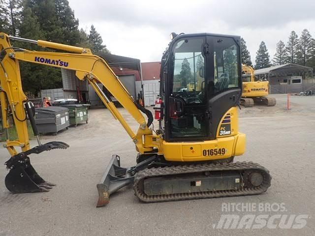 Komatsu PC35MR-5 +1 Crawler excavators