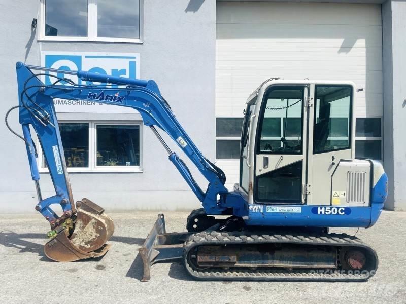 Hanix H50C Mini excavators < 7t (Mini diggers)
