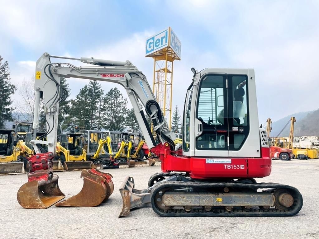 Takeuchi TB153FR Mini excavators < 7t (Mini diggers)