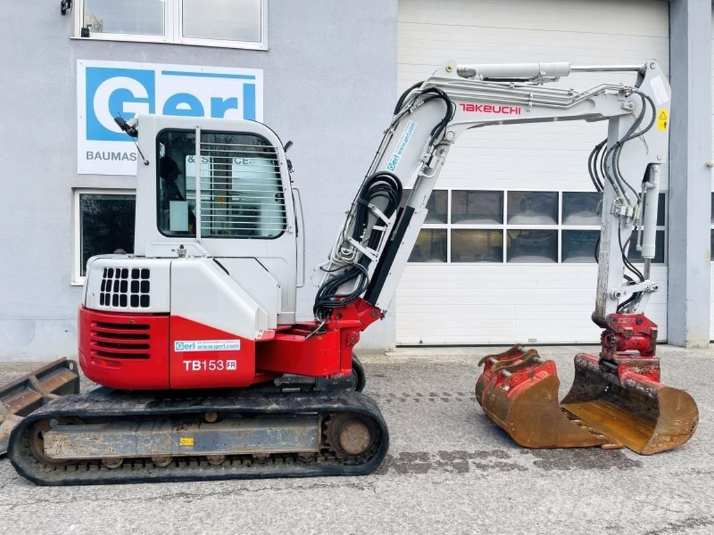 Takeuchi TB153FR Mini excavators < 7t (Mini diggers)