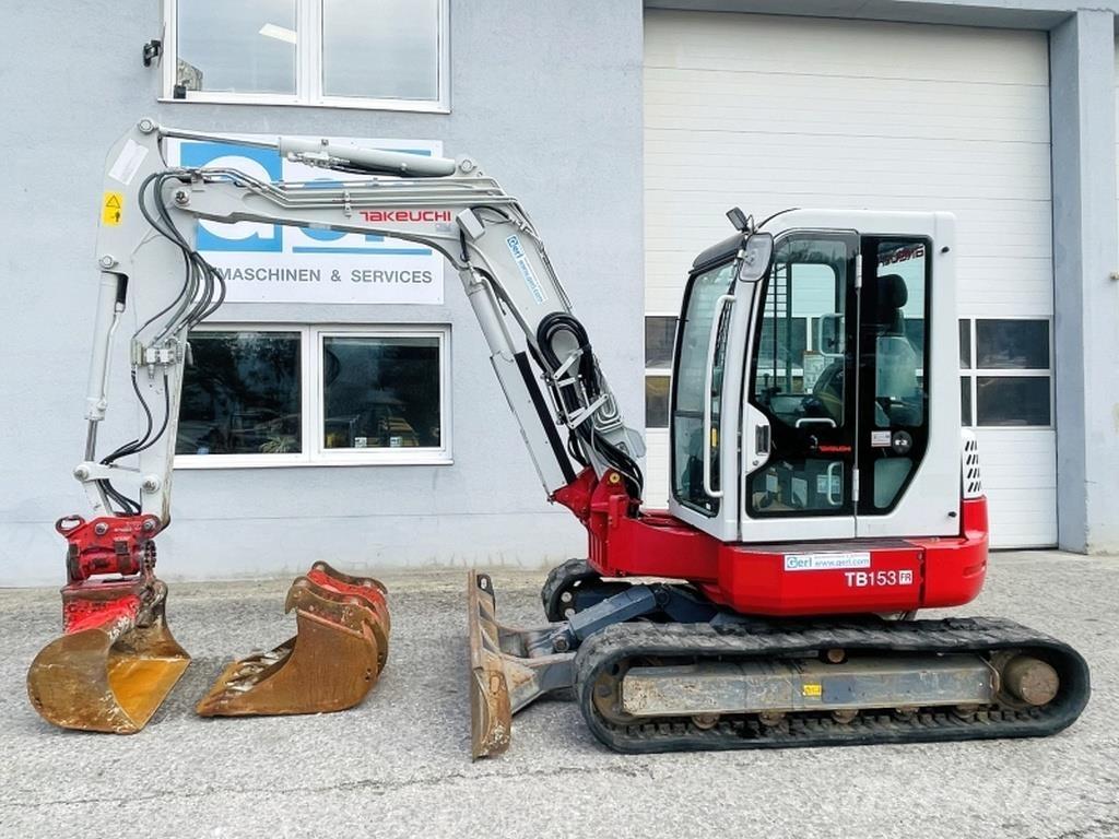 Takeuchi TB153FR Mini excavators < 7t (Mini diggers)