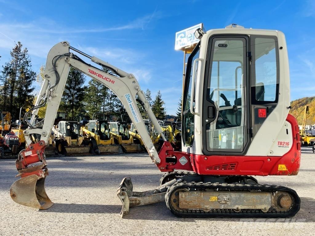 Takeuchi TB216 Mini excavators < 7t (Mini diggers)