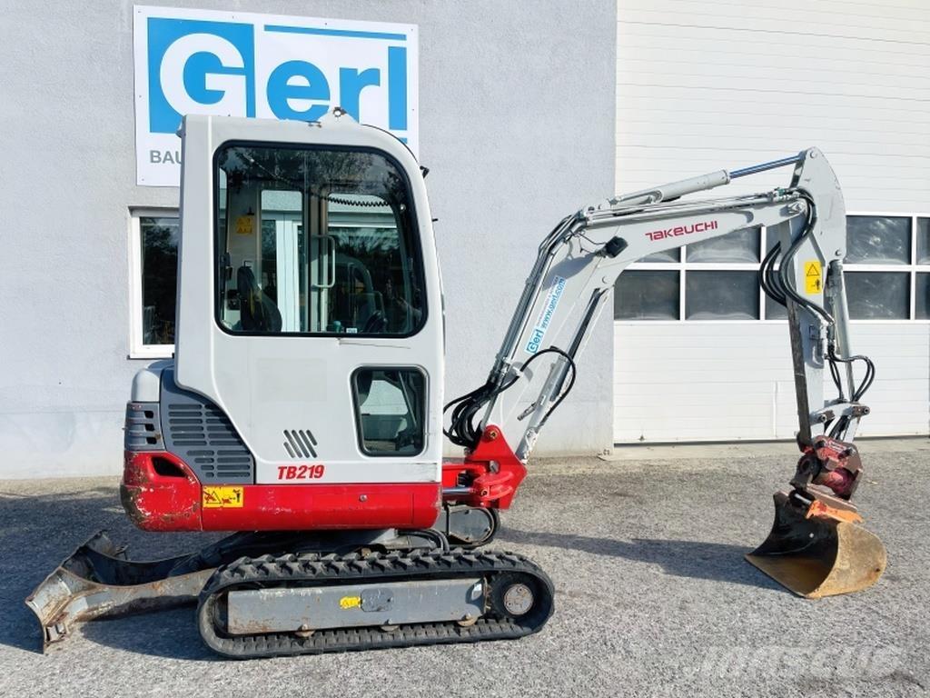 Takeuchi TB219 Mini excavators < 7t (Mini diggers)