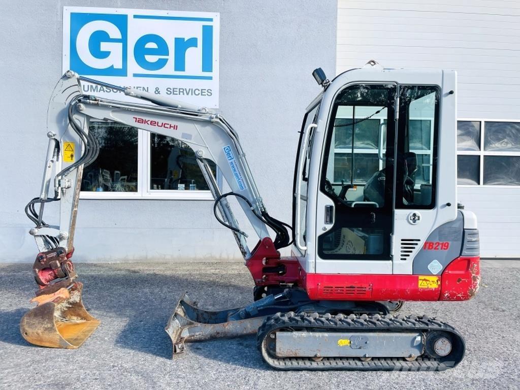 Takeuchi TB219 Mini excavators < 7t (Mini diggers)