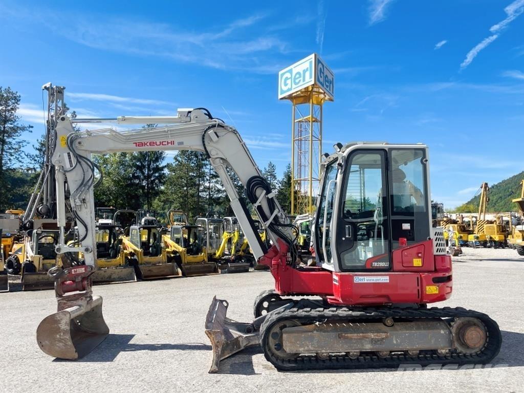 Takeuchi TB280FR Mini excavators < 7t (Mini diggers)
