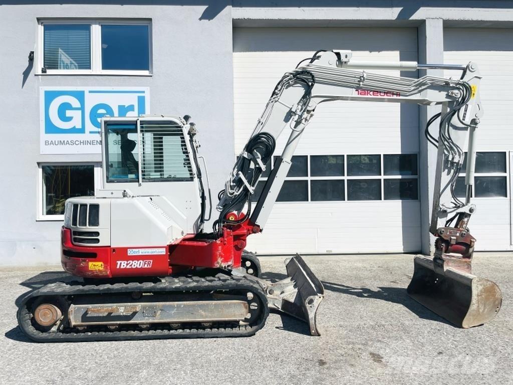 Takeuchi TB280FR Mini excavators < 7t (Mini diggers)