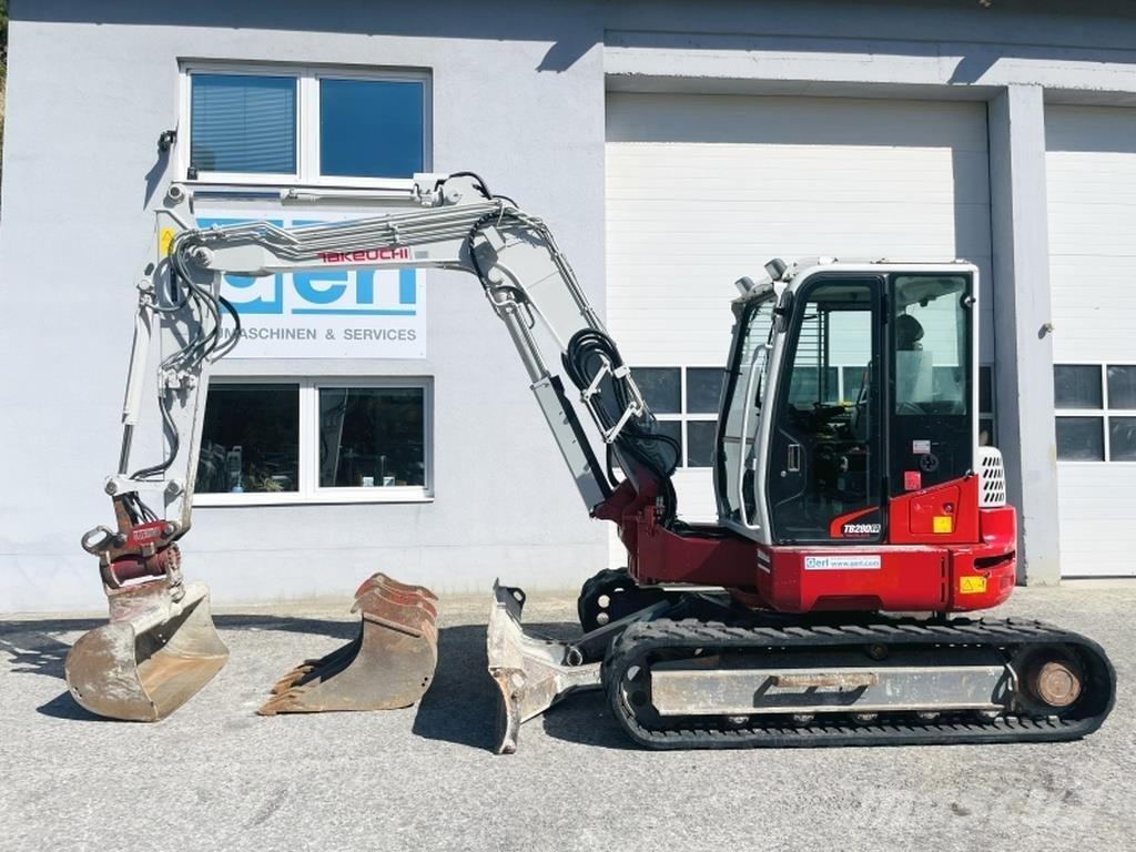 Takeuchi TB280FR Mini excavators < 7t (Mini diggers)
