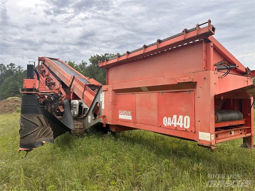 Sandvik QA440 Screeners