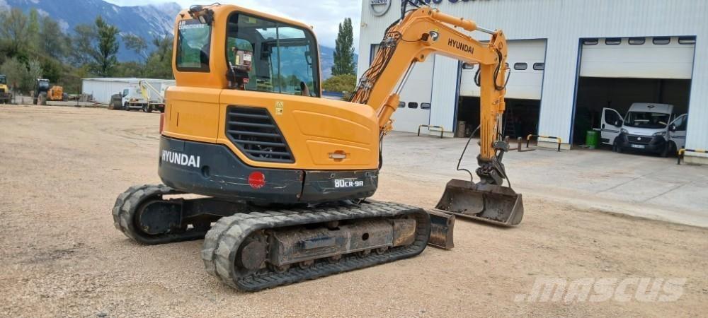 Hyundai R80CR-9A Midi excavators  7t - 12t