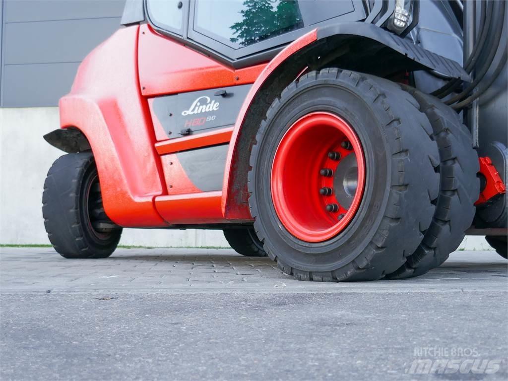 Linde H 80D-03/900 Diesel trucks