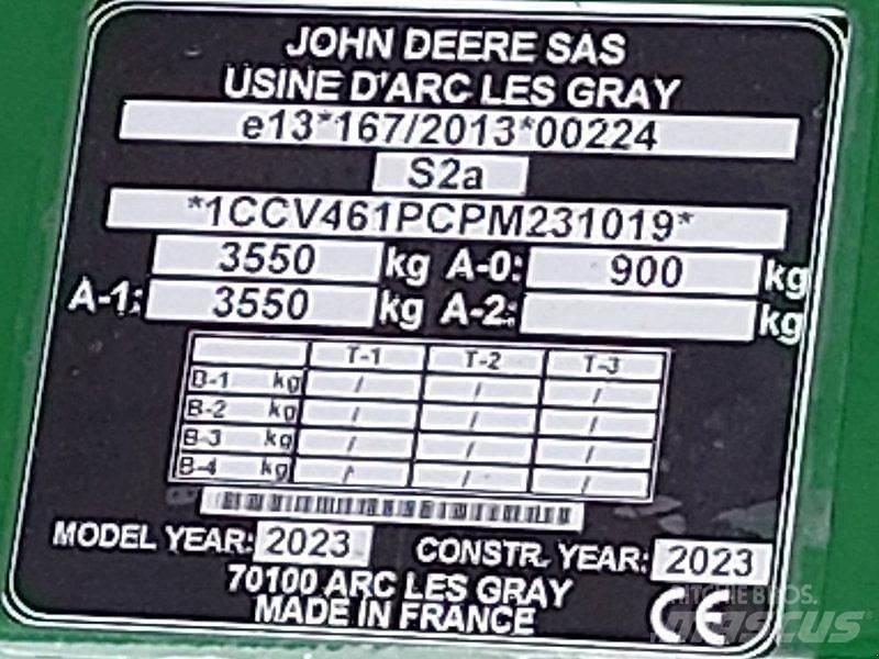 John Deere V461M Agriculture - Others