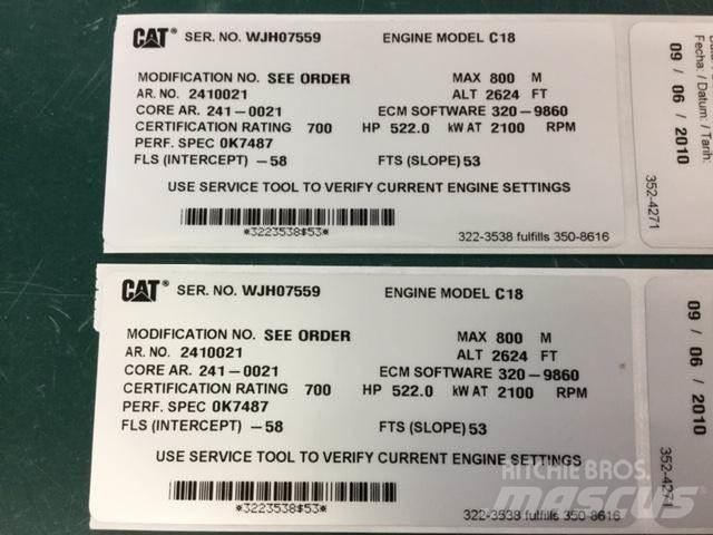 CAT C-18 Engines