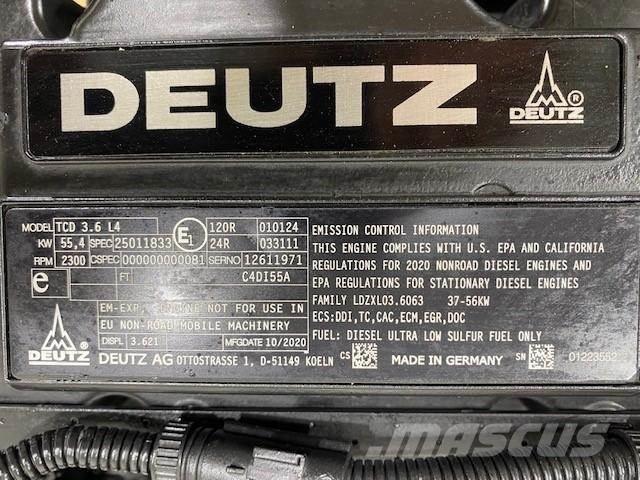 Deutz TCD3.6L4 Engines
