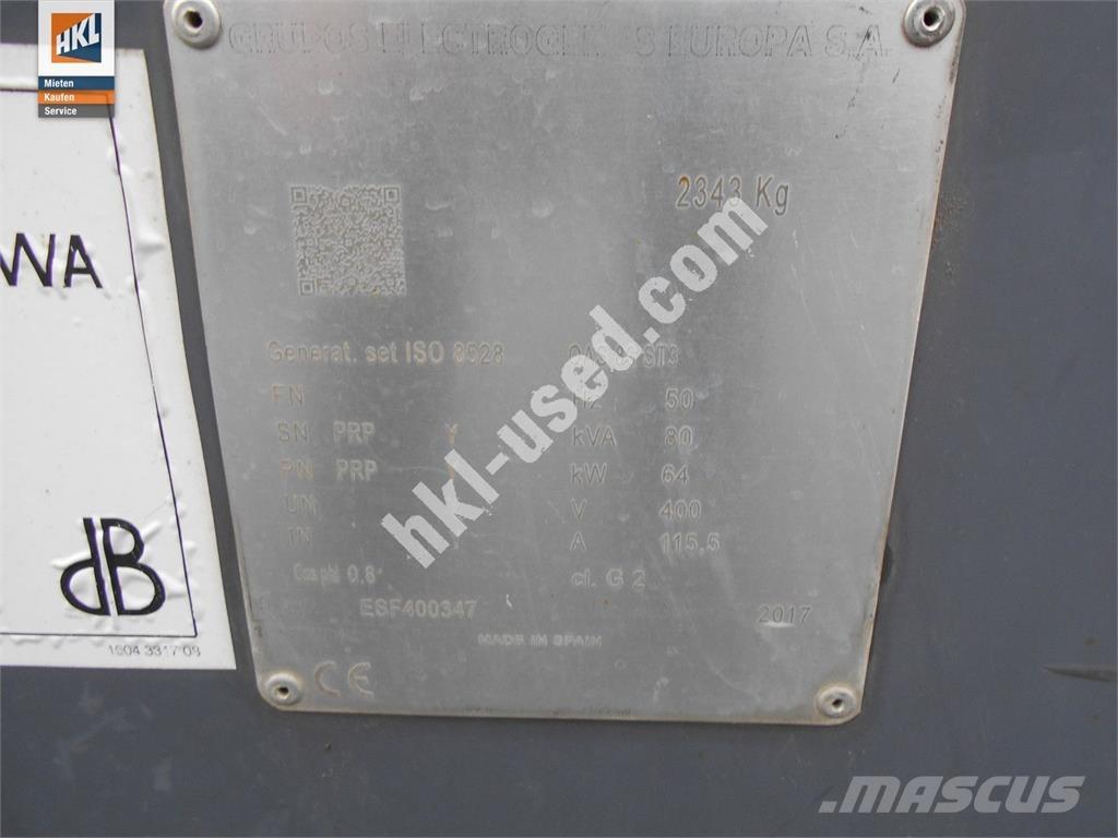 Atlas Copco QAS 80 Other Generators