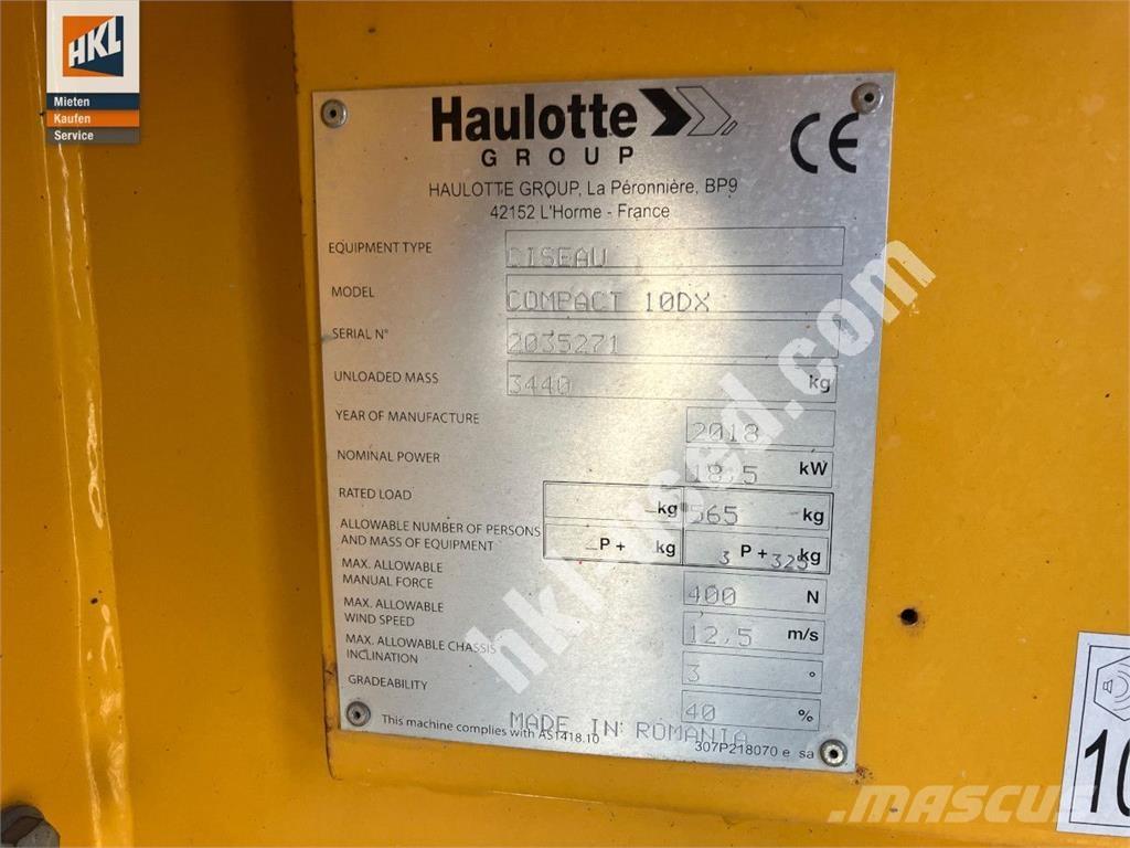 Haulotte COMPACT 10 DX Construction - Others