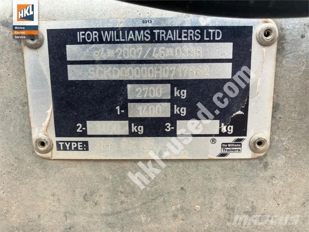 Ifor Williams GX 105 Construction - Others