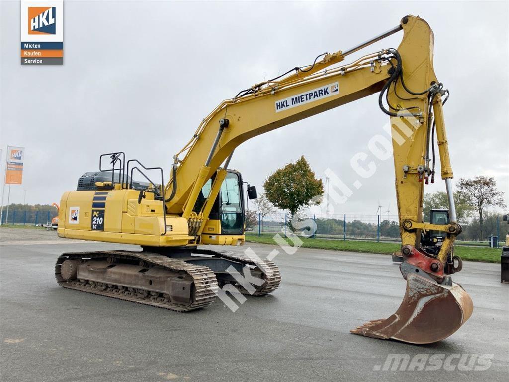 Komatsu PC 210 LC-11 Crawler excavators