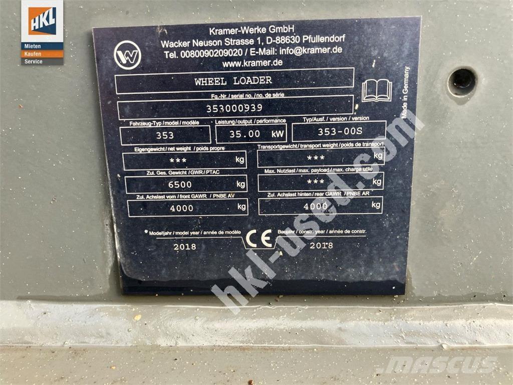 Kramer 5075 Wheel loaders