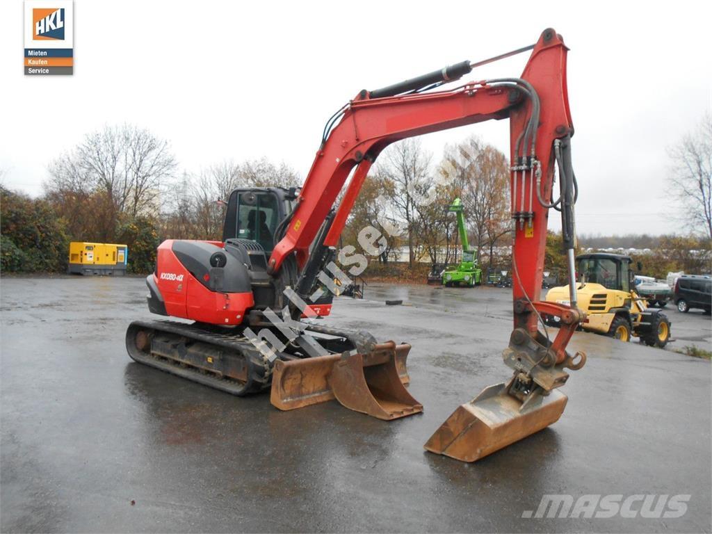 Kubota KX 080-4 Mini excavators < 7t (Mini diggers)