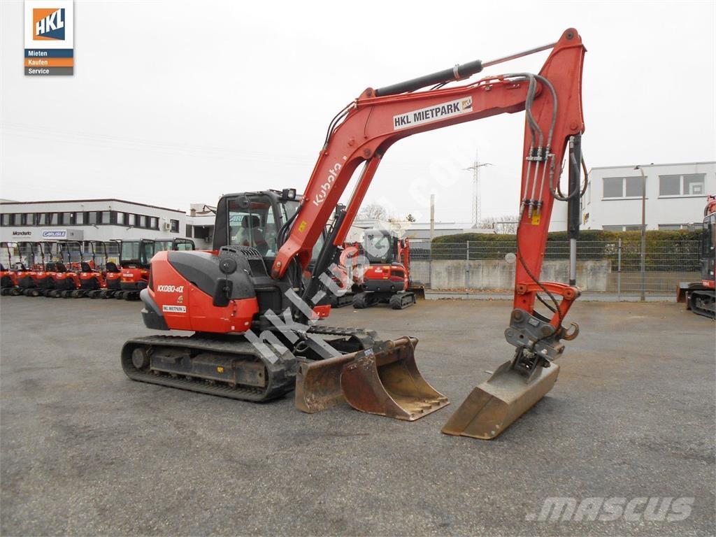 Kubota KX 080-4 Mini excavators < 7t (Mini diggers)