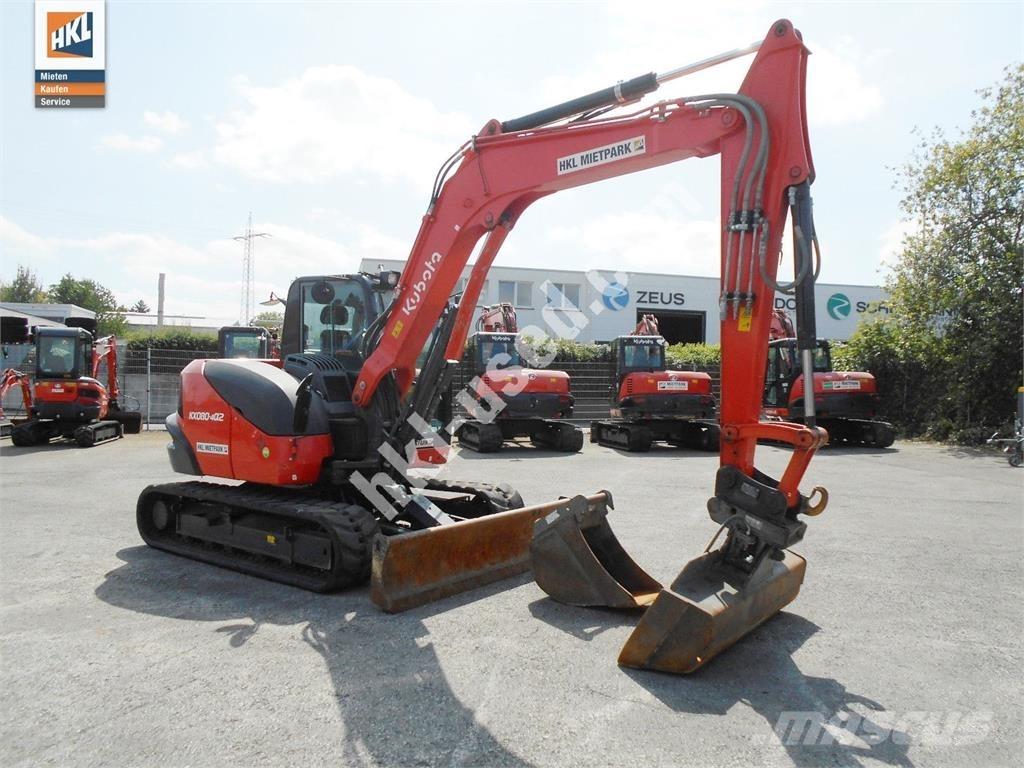 Kubota KX 080-4 Mini excavators < 7t (Mini diggers)