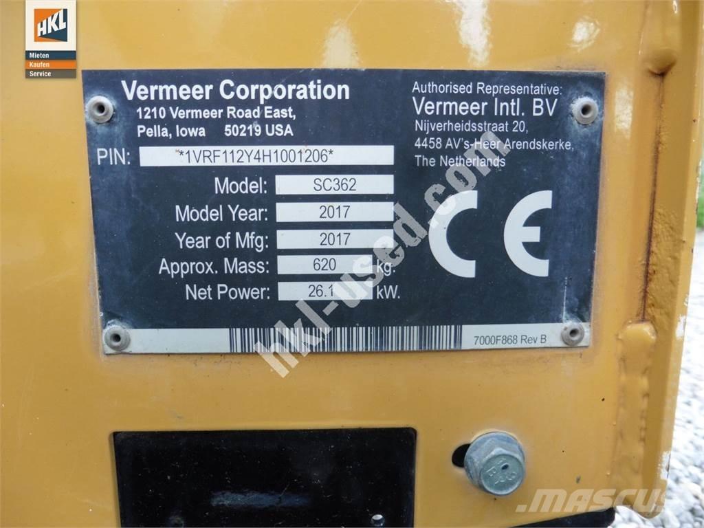 Vermeer SC 362 Construction - Others