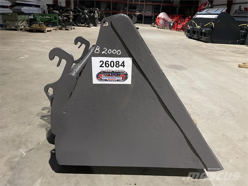  1.80 kbm Højtipskovl Buckets