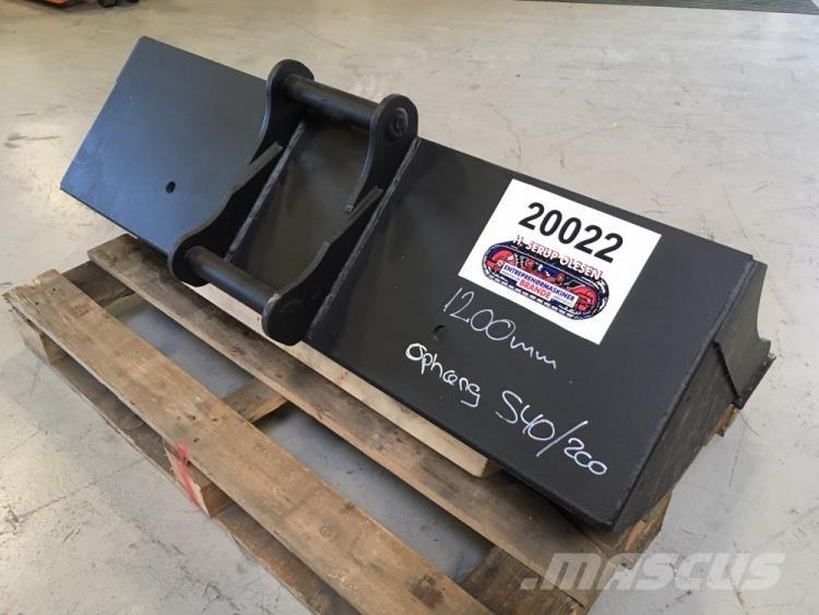  1200 mm Rabatskovl Buckets