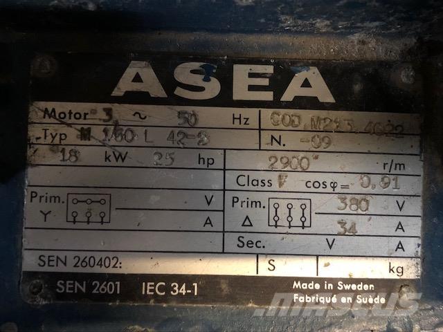  18 kW Asea E-Motor Engines