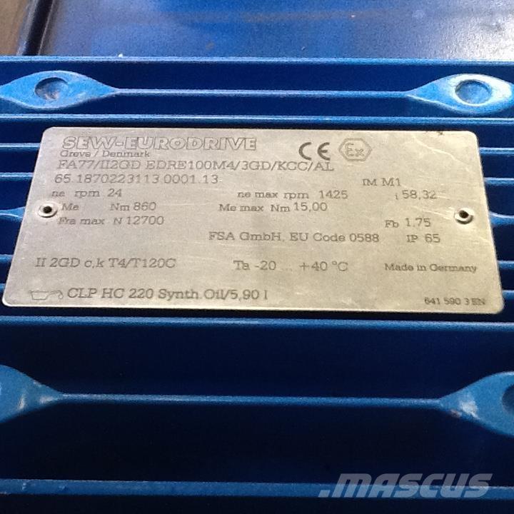  2,2 kW SEW E-motor Engines