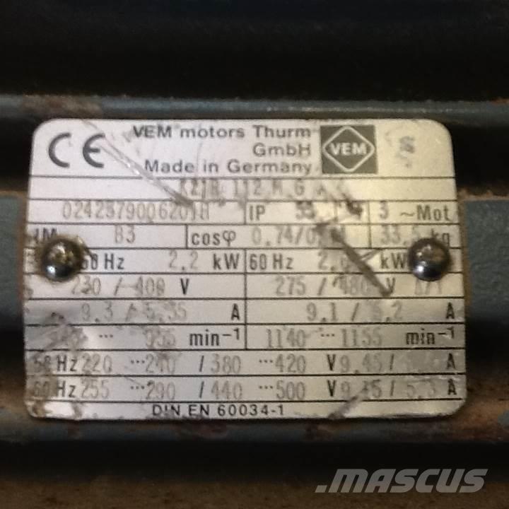  2,2 kW VEM E-Motor Engines