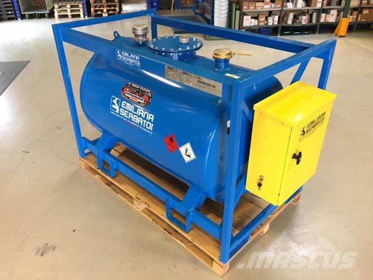  910 Ltr. Dieseltank Other components