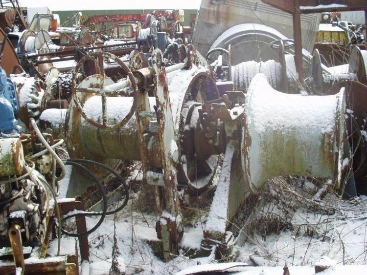  Ankerspil ex. Hvidbjørn Hoists, winches and material elevators