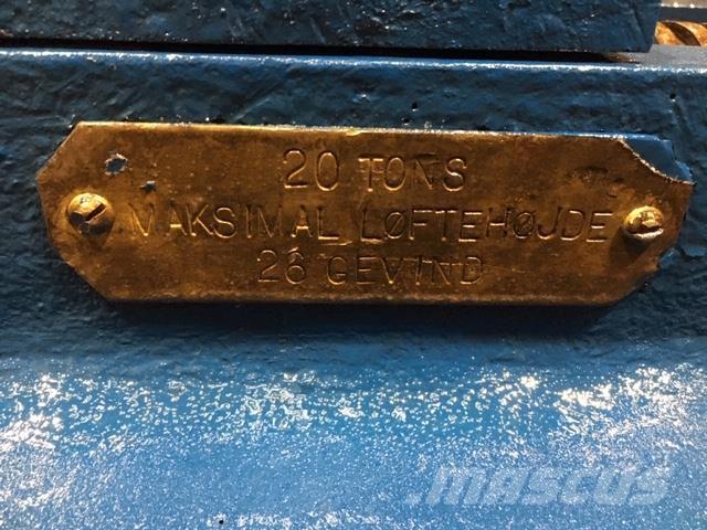  Donkraft, 20 ton mekanisk Other components