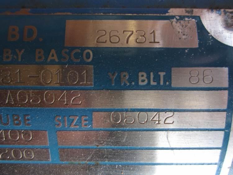  Dypkoger Basco Type 500 Other components