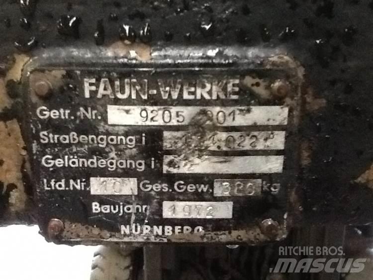 Faun gear til twin motor Transmission