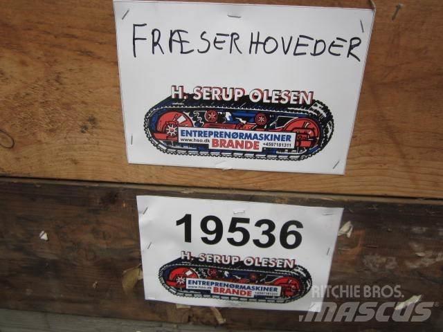  Fræsehoveder, diverse Other components