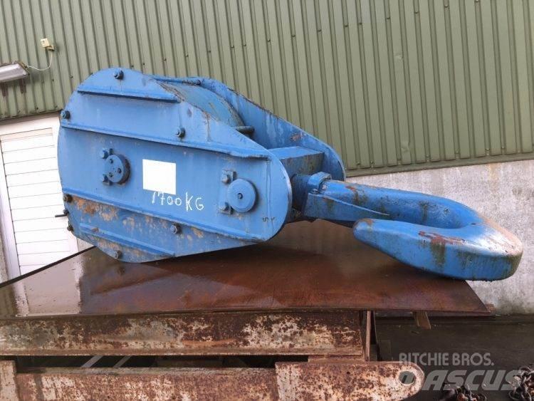  Krankrog - 3 wirehjul Crane parts and equipment
