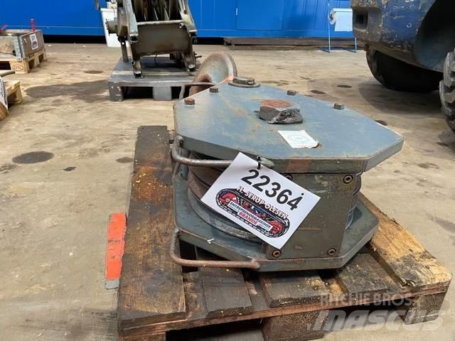  Krankrog med 3 wirehjul Crane parts and equipment