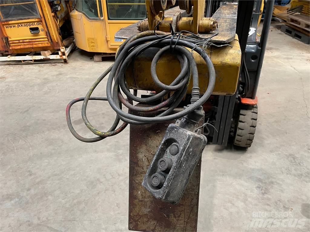  Liftket el-kædetalje - 1 ton Crane parts and equipment