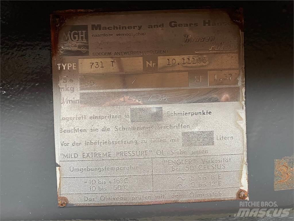  MGH Type 731 T gear - 39:1 Transmission