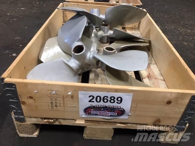 Propeller - 4 stk i alt Work boats / barges