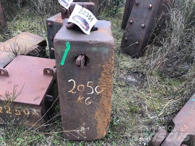  Rammeslag ca. 2050 kg Other components